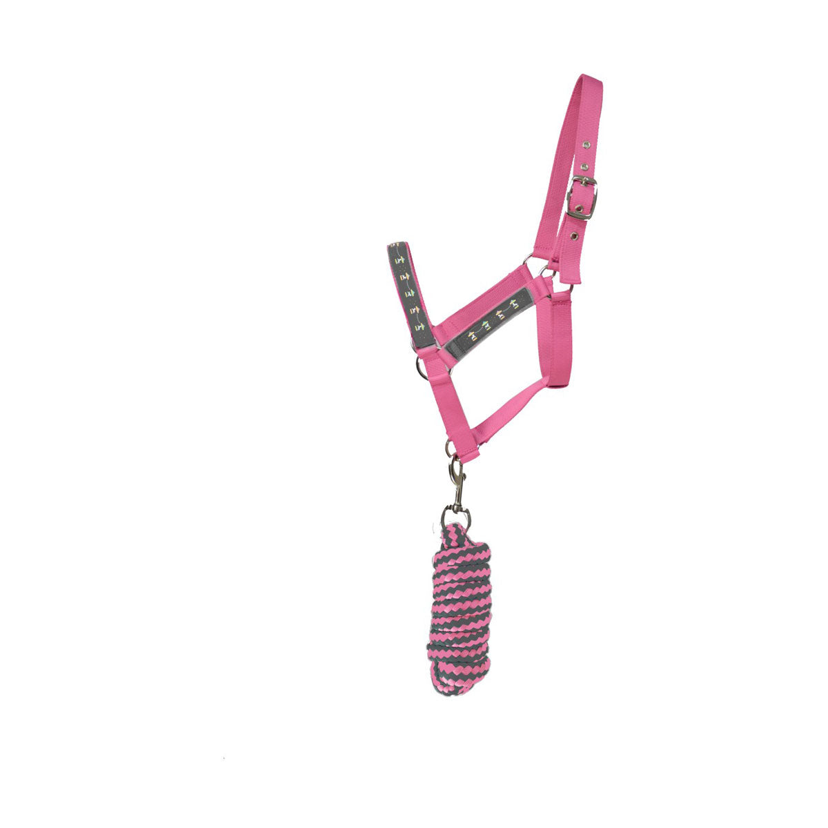 Hy Equestrian Merry Go Round Head Collar and Lead Rope