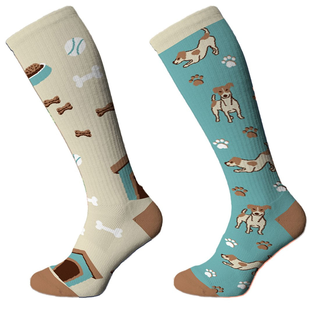 Comodo Junior Novelty Fun Socks Jack Russell