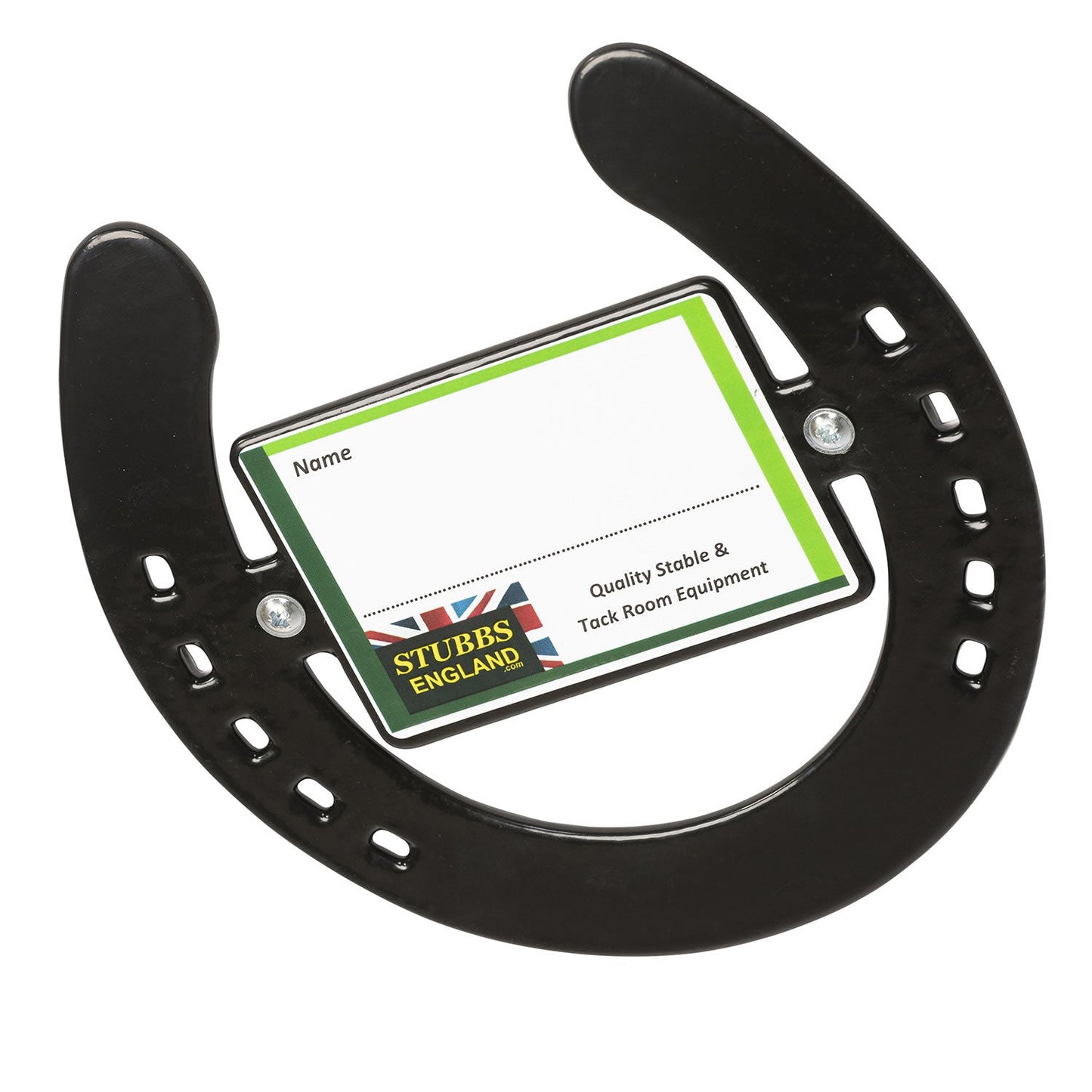 Stubbs Horseshoe with Name Plate