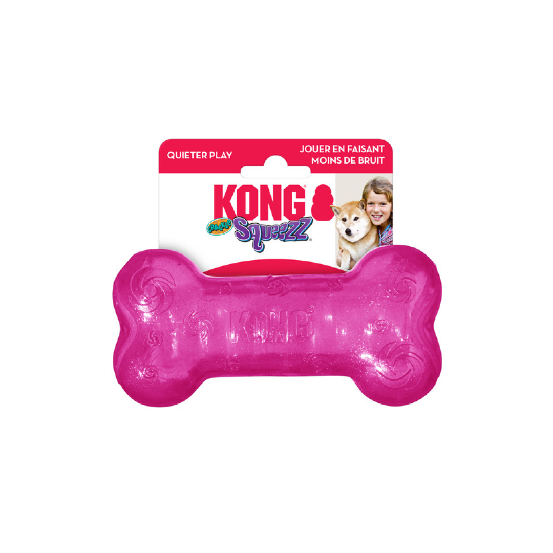 KONG Squeezz Crackle Bone