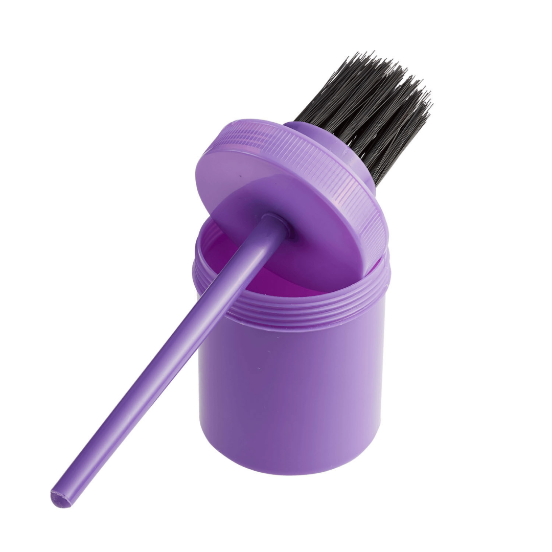 Bitz Hoof Oil Brush With Pot