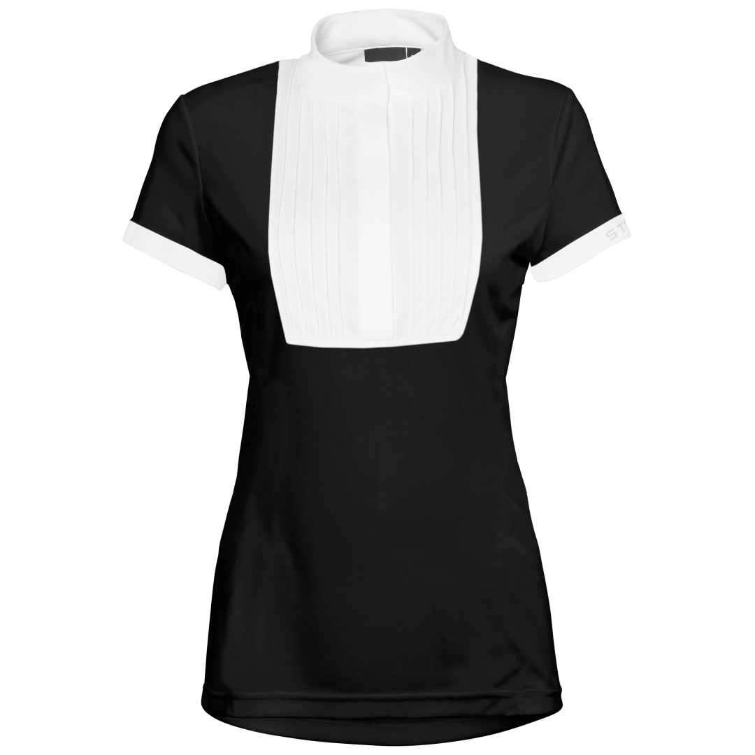 Stierna Black Anna Short Sleeve Top