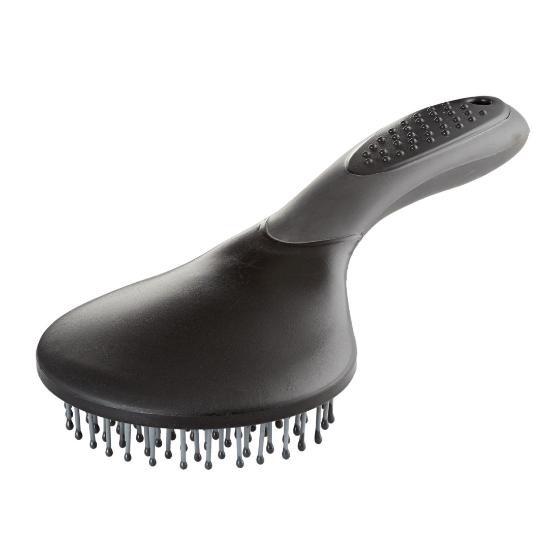 Bitz Rubber Grip Two Tone Mane & Tail Brush