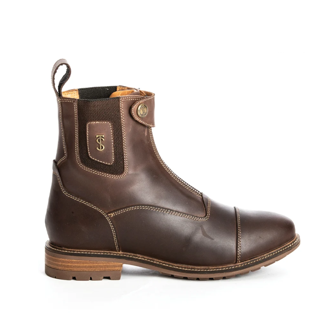 Tredstep Ireland Spirit II Front Zip Short Country Boots