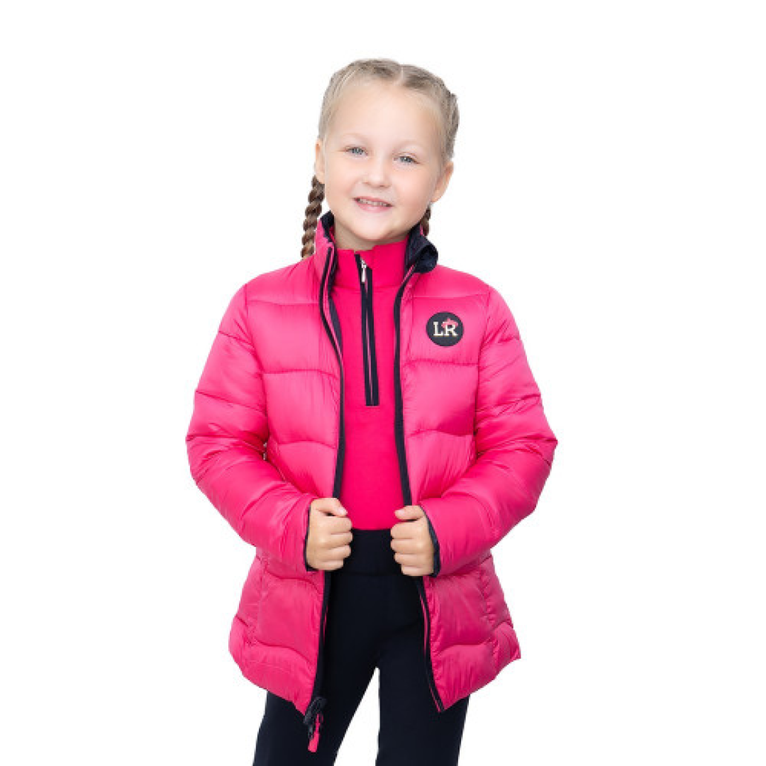 Hy Equestrian Little Rider Analise Reversible Padded Jacket