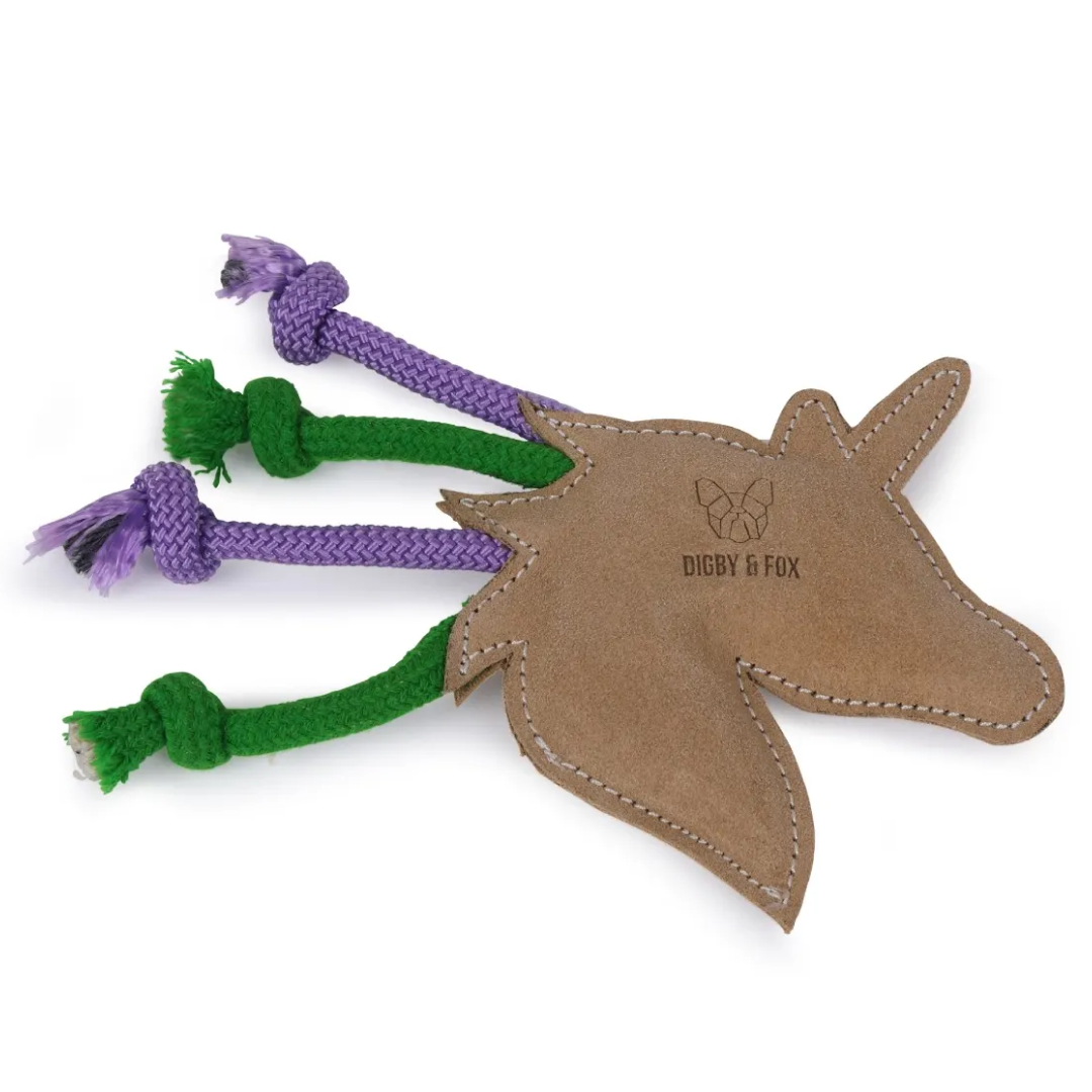 Shires Digby & Fox Leather Dog Toy
