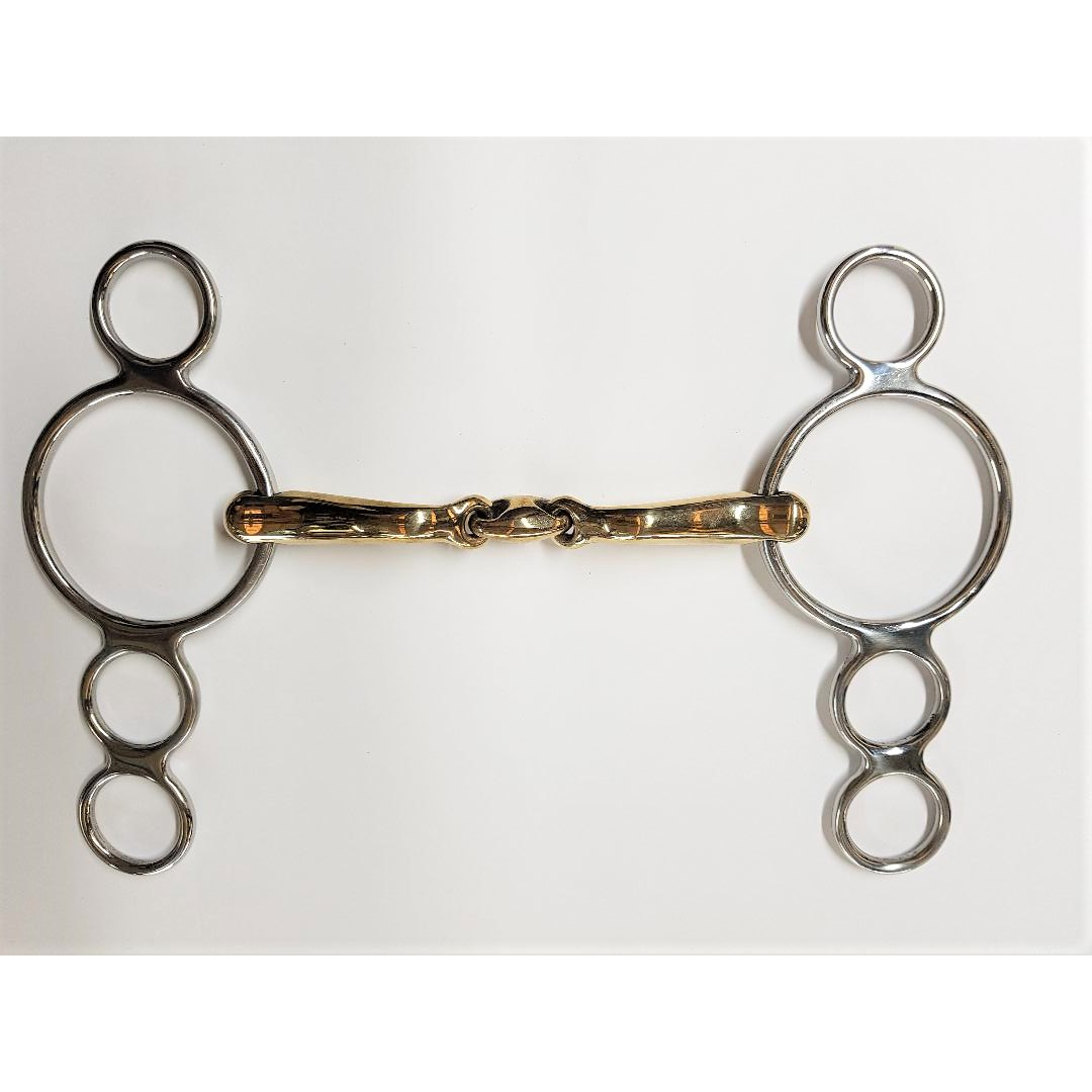 Minos Harmony 4-Ring Dutch Gag Bit