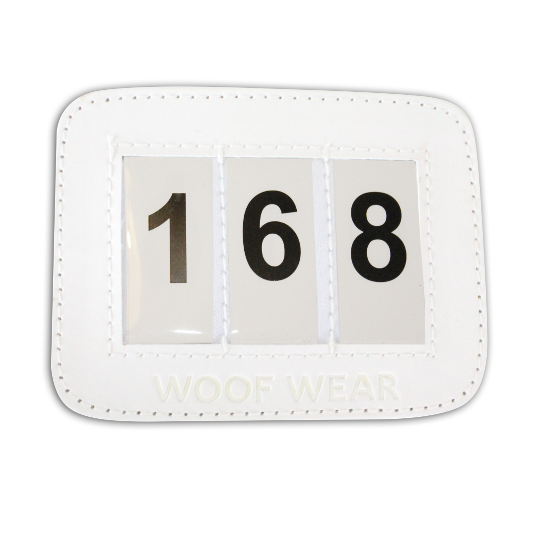 Woof Wear Bridle Competition Number Holder