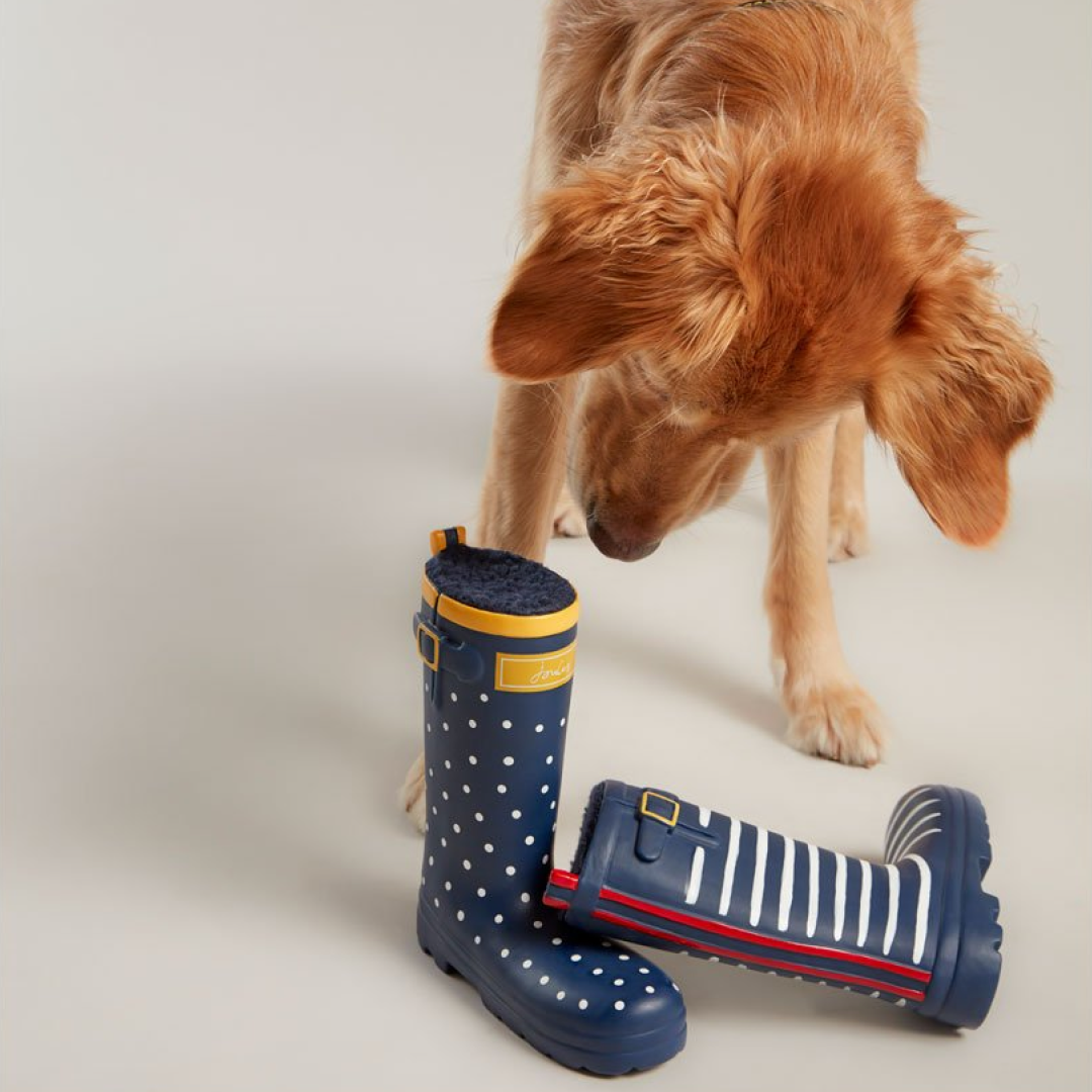 Joules Rubber Welly Dog Toy