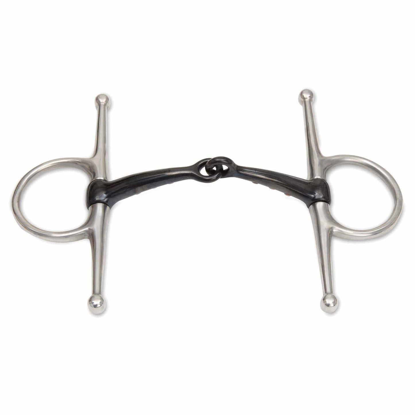 SHIRES Iron Snaffle de mejilla completa