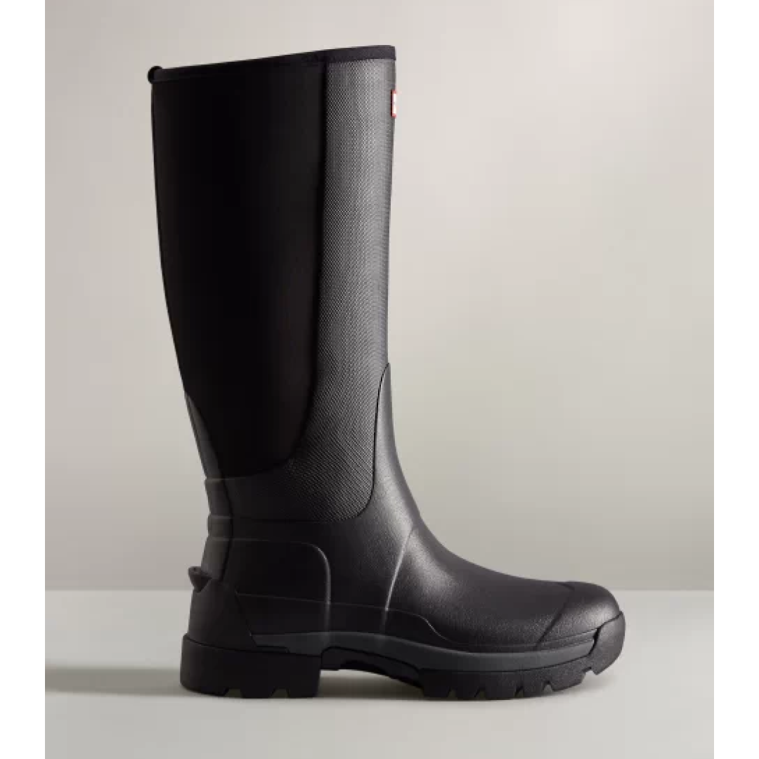 Hunter Mens Balmoral Hybrid Tall Wellington Boots