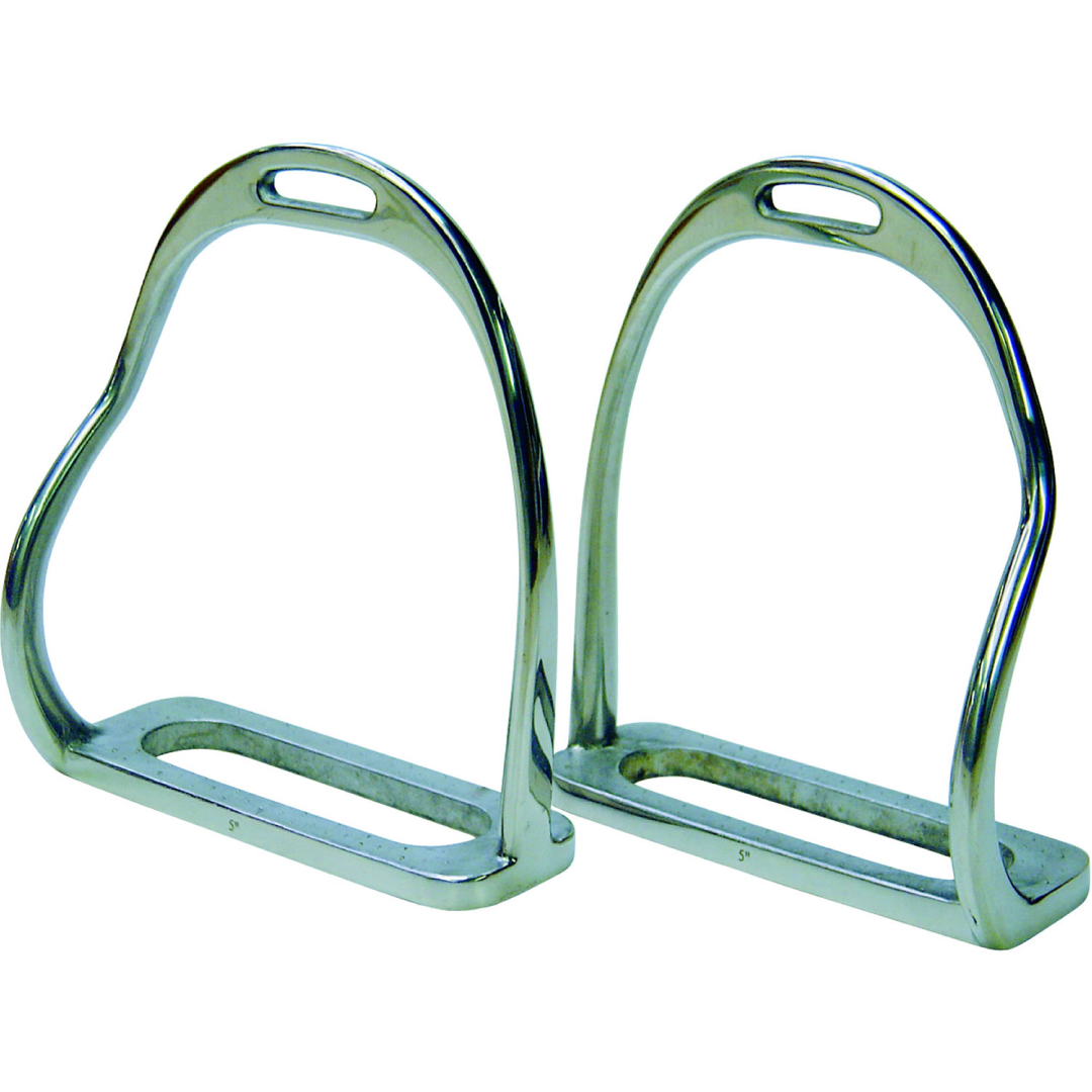 Bitz Bent Leg Safety Stirrups