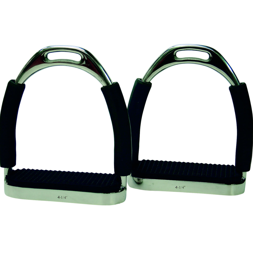 Bitz Flexi Stirrups with Treads
