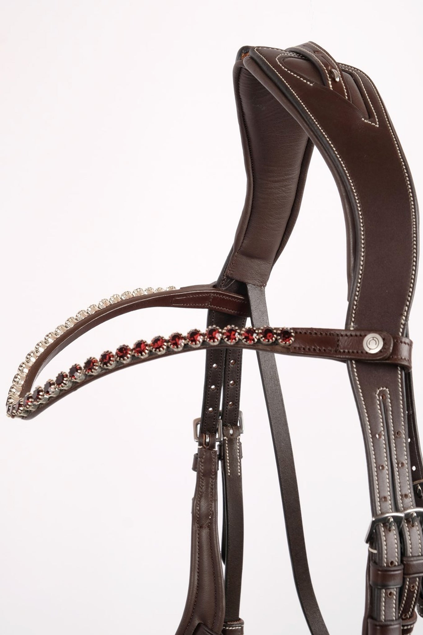 Montar Plum Swarowski Pearl Browband