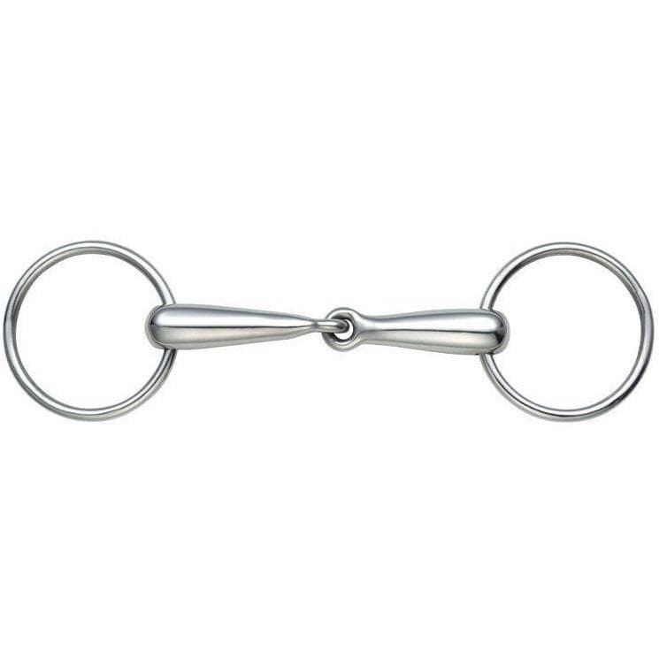 SHIRES BOCA HOJA RIPLA FOLED SNAFFLE
