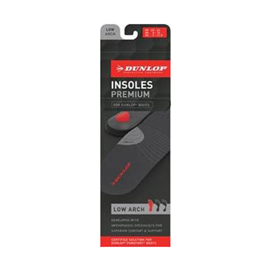Dunlop Premium Arch Support Low Insoles