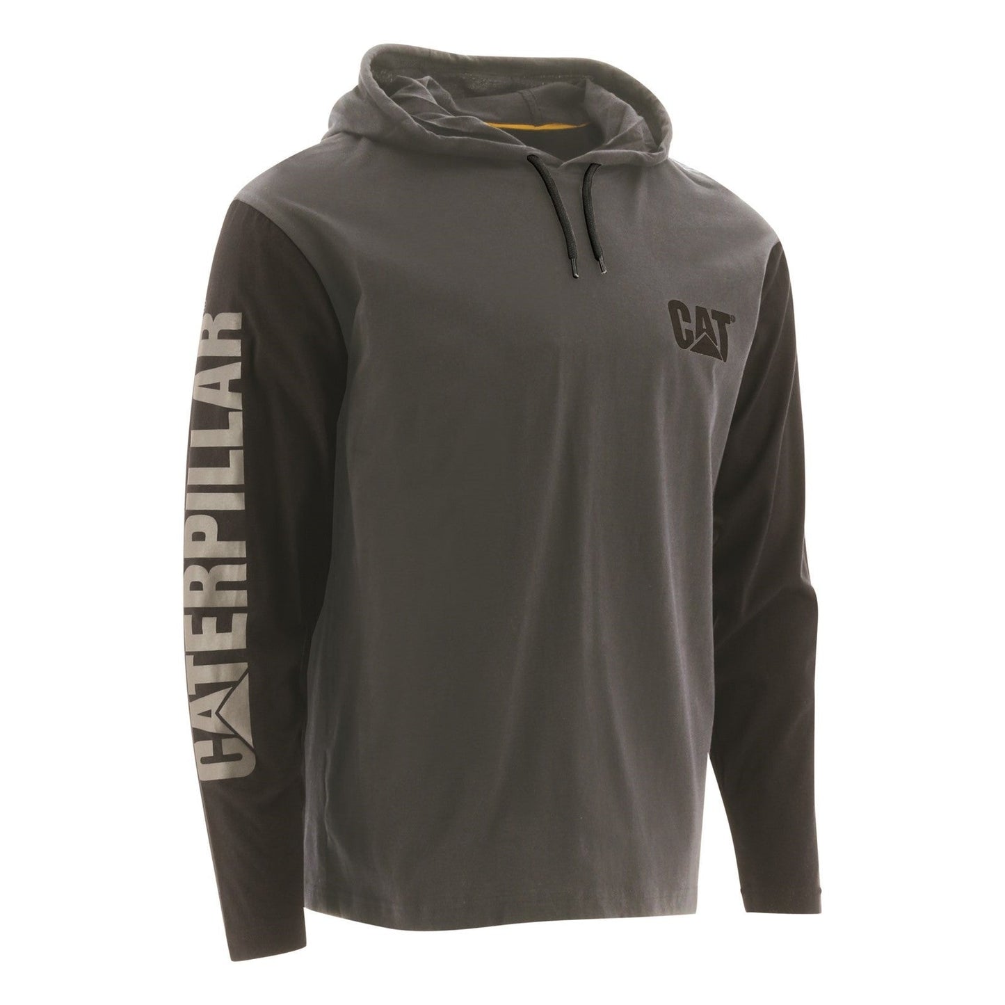Caterpillar Hooded Long Sleeve Tee