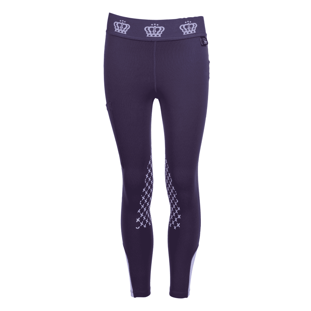 HKM Lola Silicone Knee Patch Riding Leggings