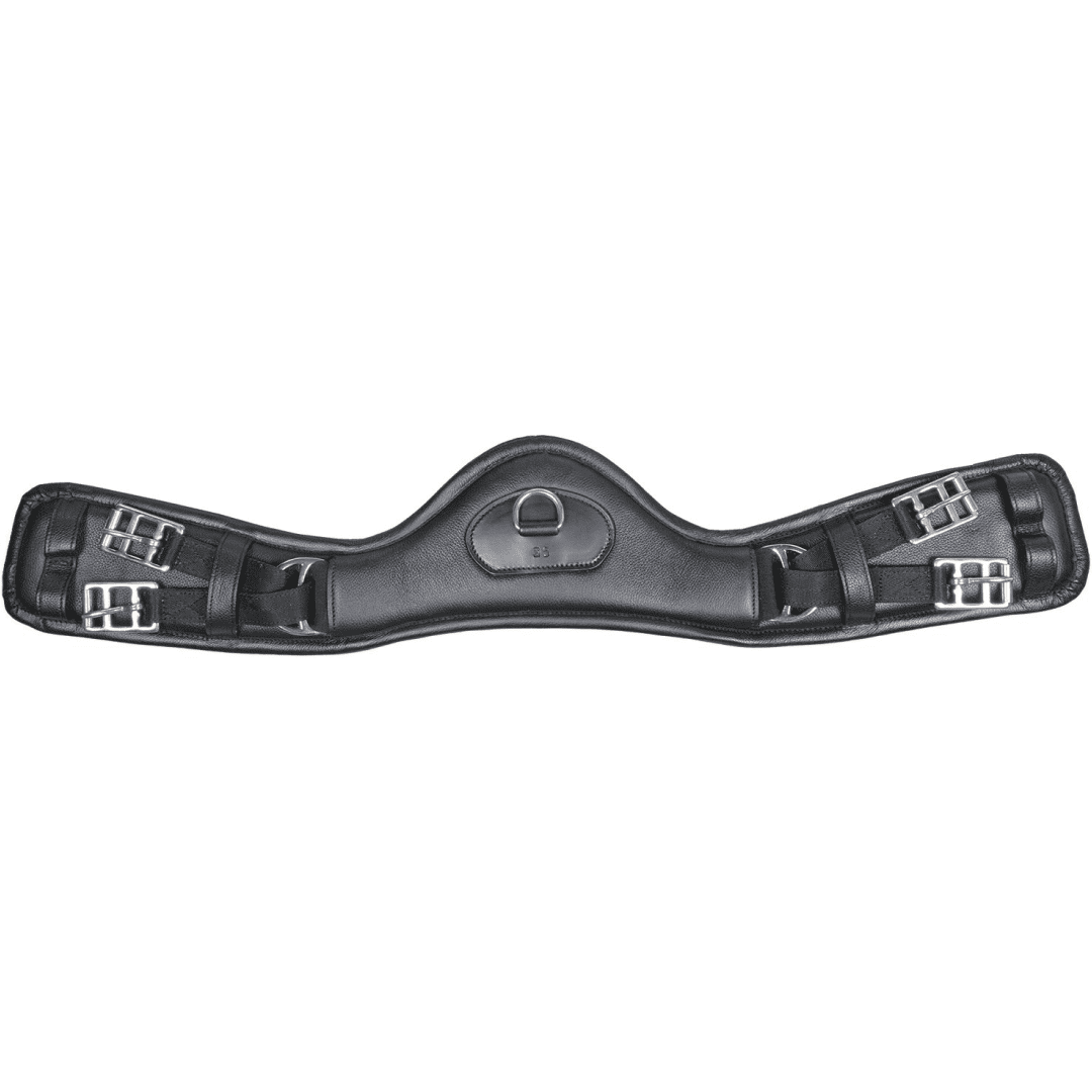 HKM Dressage Anatomic Elastic Leather Girth