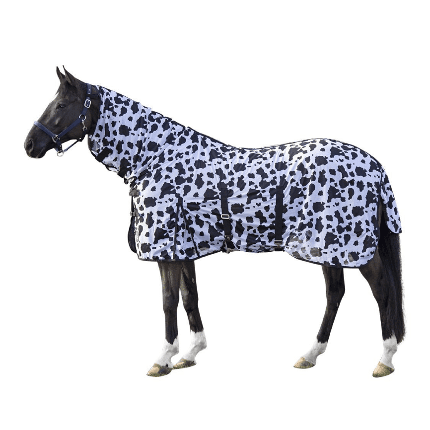 HKM Cow Fly Rug With Neck