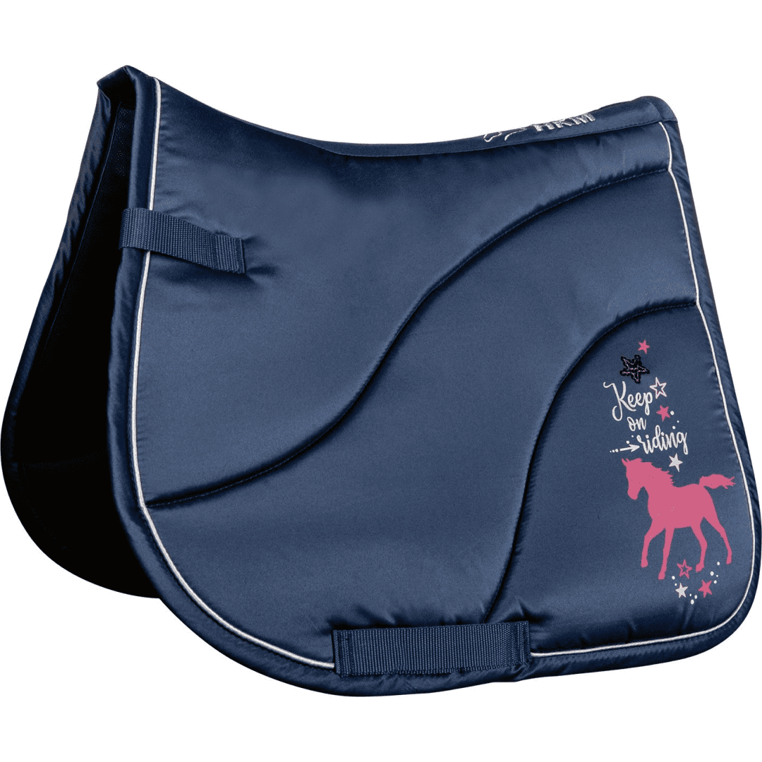 HKM Keep On Riding Saddle Cloth