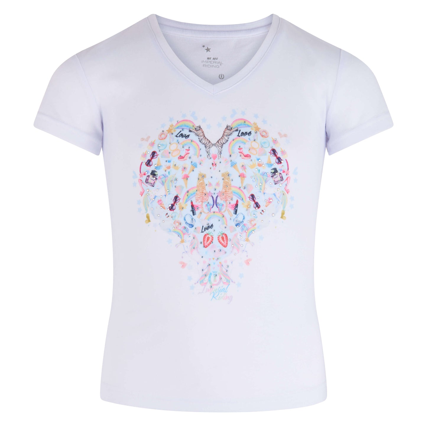 Imperial Riding Happy Heart Kids Fun T-shirt
