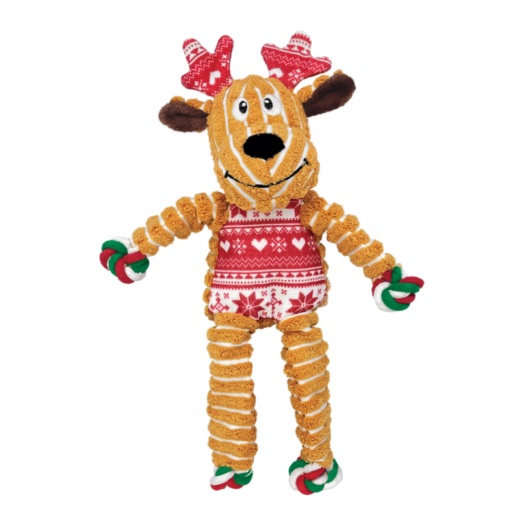 KONG Holiday Floppy Knots Reindeer