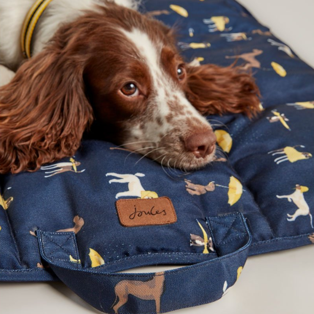 Joules Dog Print Travel Mat