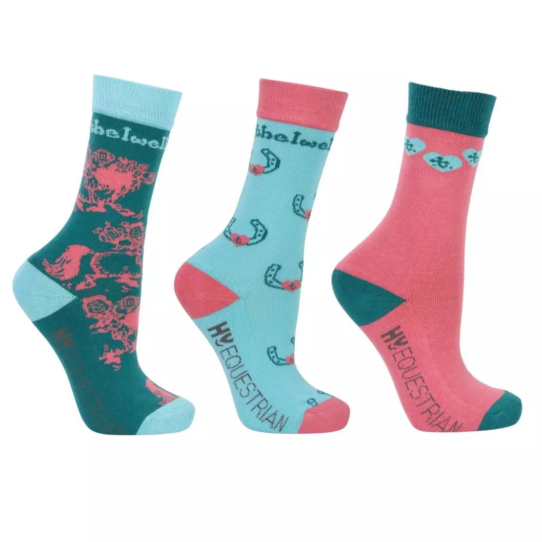 Hy Equestrian Thelwell Collection Children’s Trophy Socks