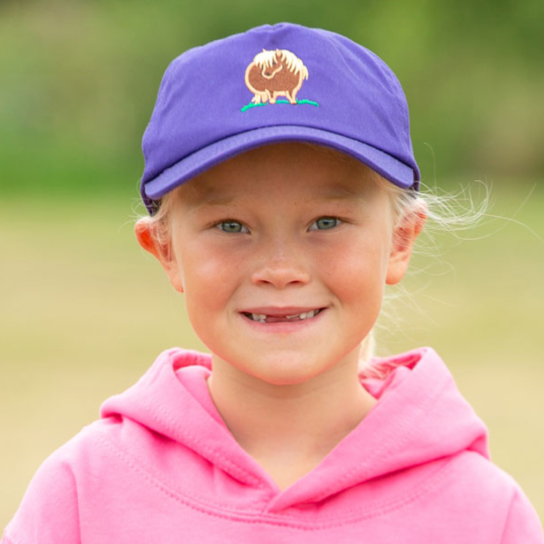 British Country Collection Childrens Fat Pony Baseball Cap