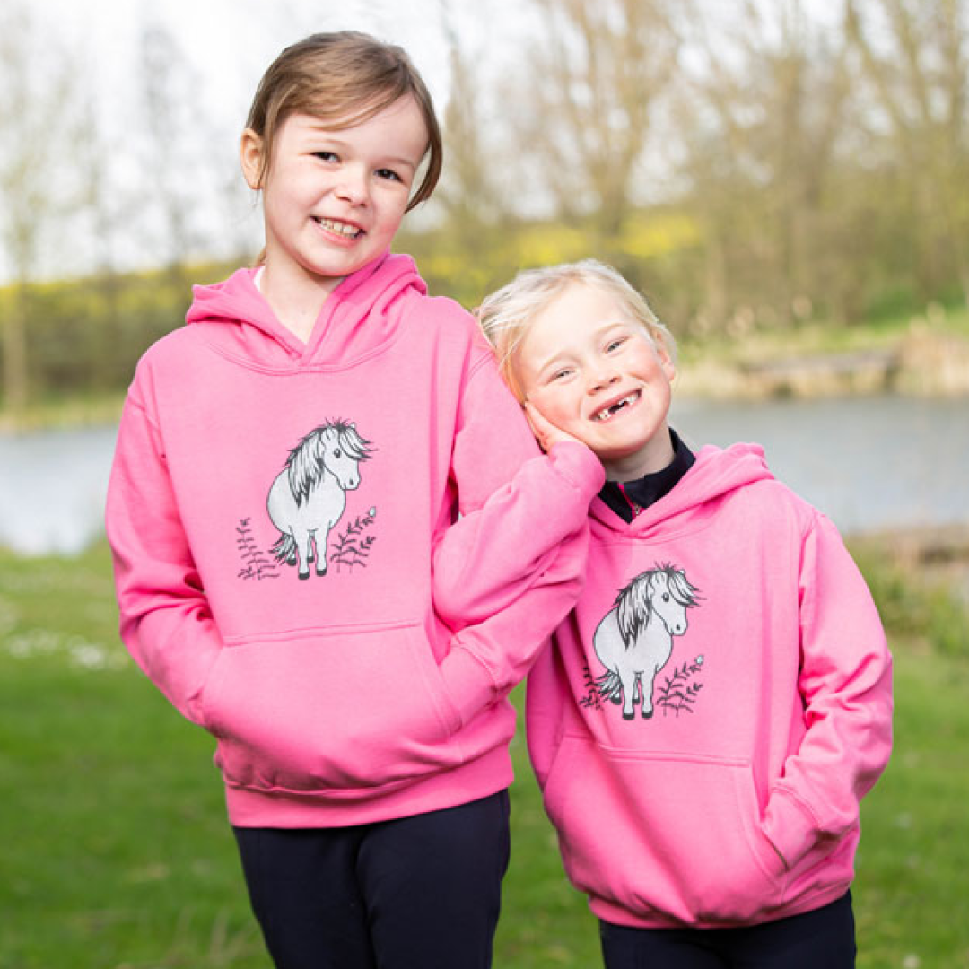 British Country Collection Bracken Pony Childrens Hoodie