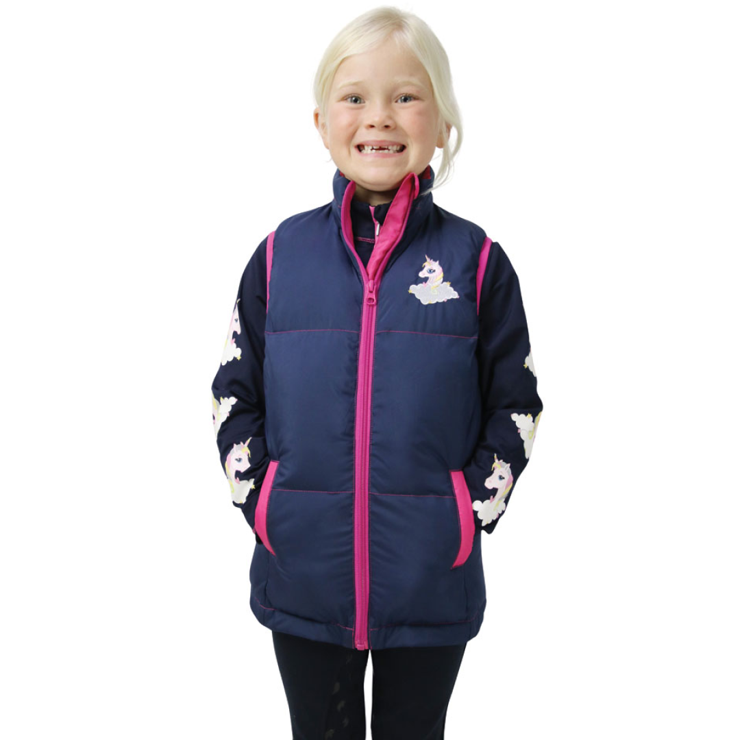 Little Rider Little Unicorn Padded Gilet
