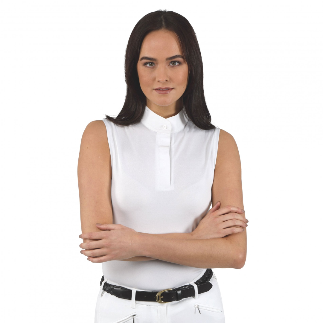 Shires Aubrion Sleeveless Stock Shirt