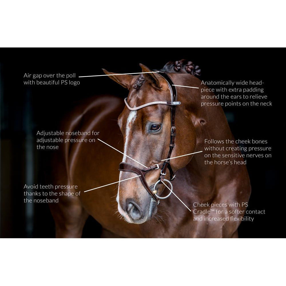 PS of Sweden Brown Nirak Bridle