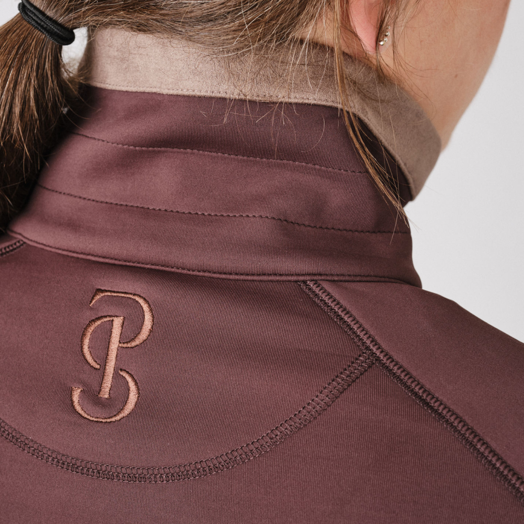 PS of Sweden Coffee Anastasia Zip Jacket #colour_coffee