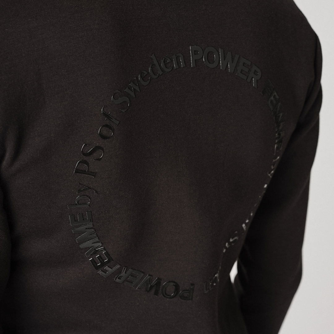 PS of Sweden Black Meya Mid Layer #colour_black