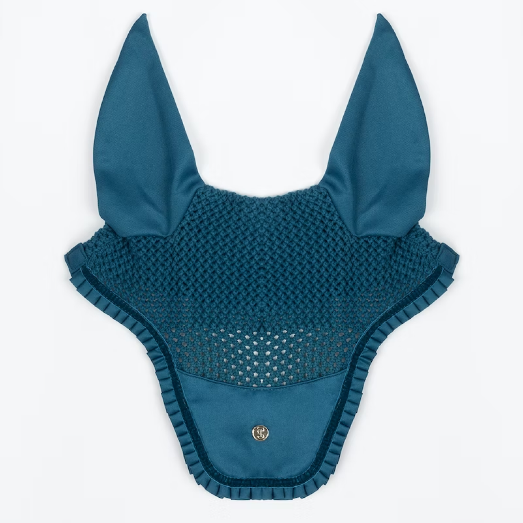 PS of Sweden Petrol Blue Ruffle Fly Hat