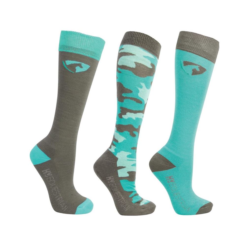 Hy Equestrian DynaForce Socks - Pack of 3