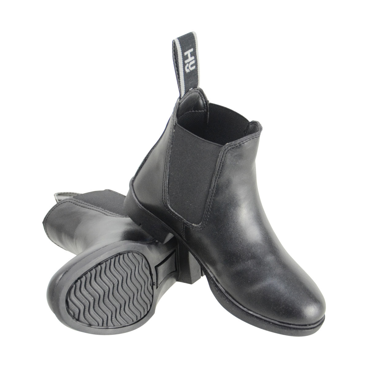 HyLAND Beverley Synthetic Combi Leather Jodhpur Boot - Childs