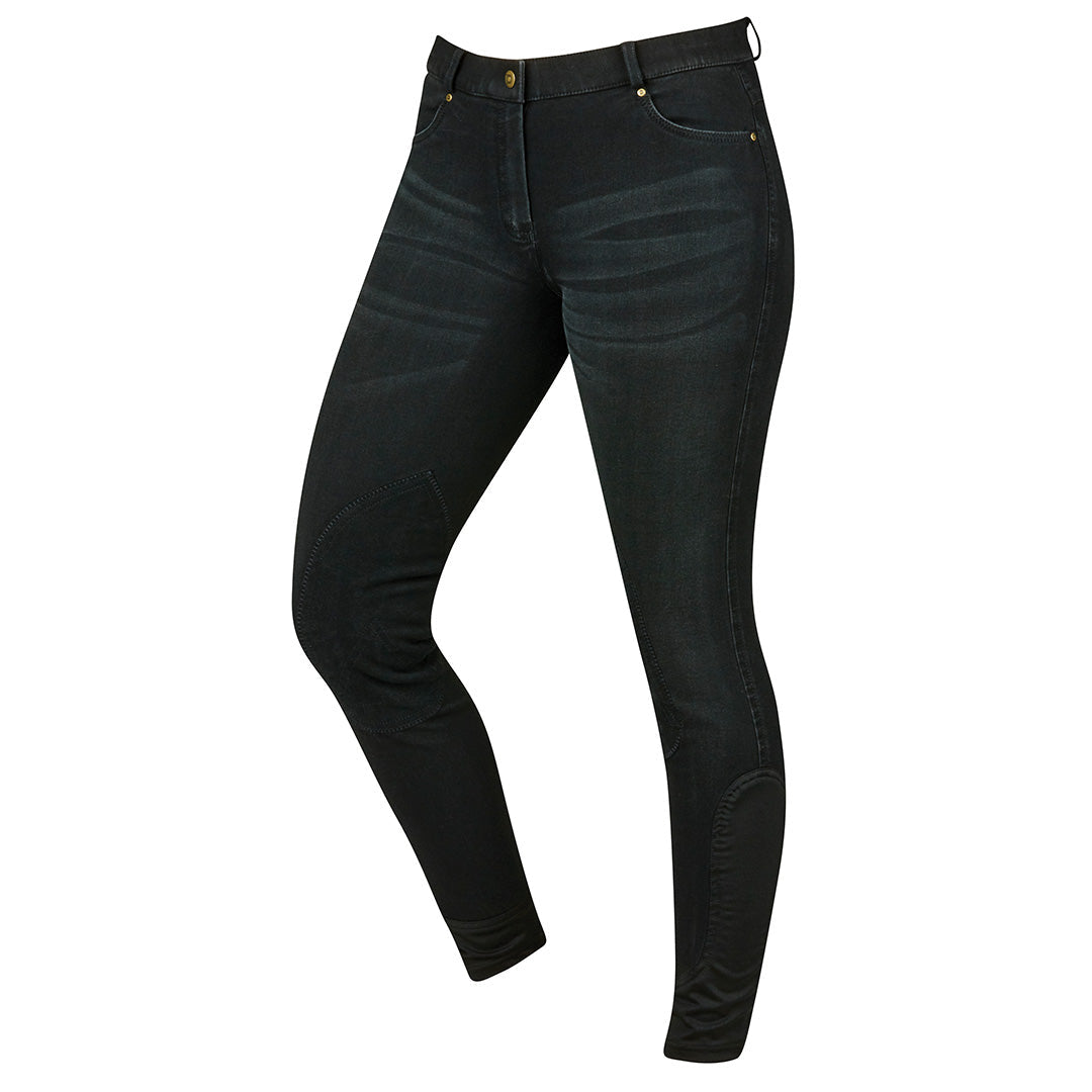 Dublin Shona Knee Patch Ladies Denim Breeches