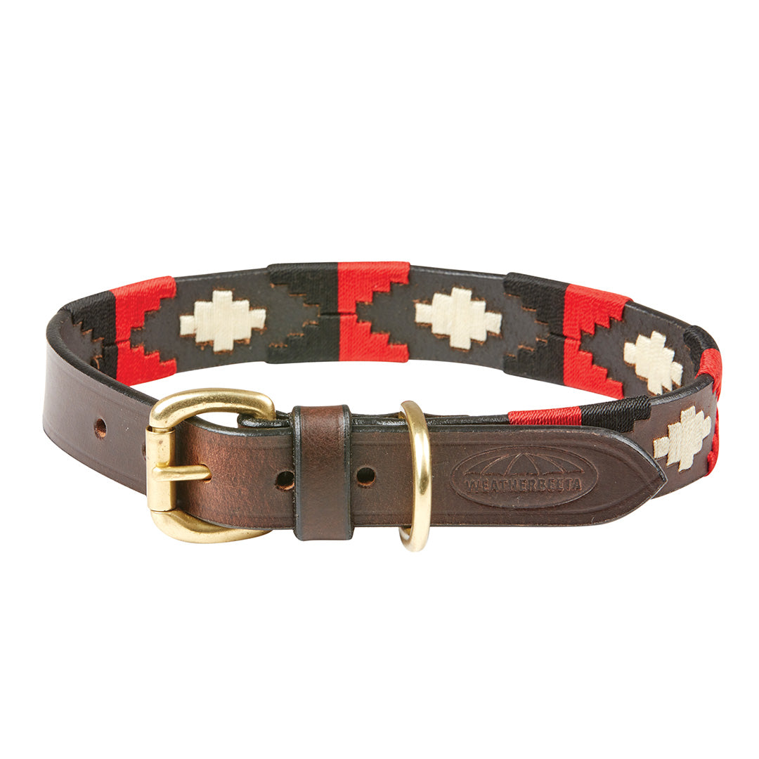 Weatherbeeta Polo Leather Dog Collar