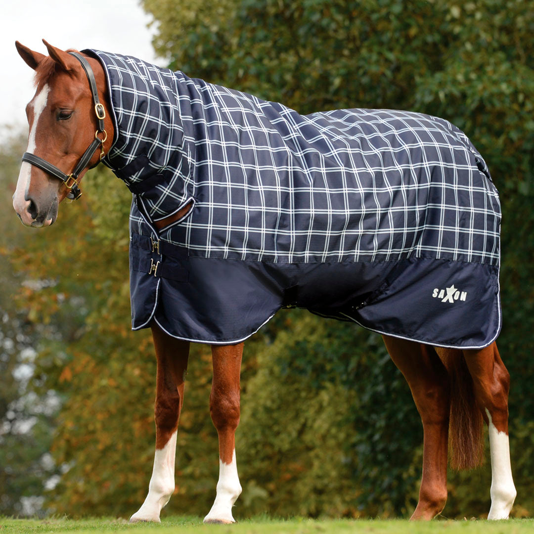 Saxon Defiant 600D Heavy Weight Combo Neck Turnout Rug