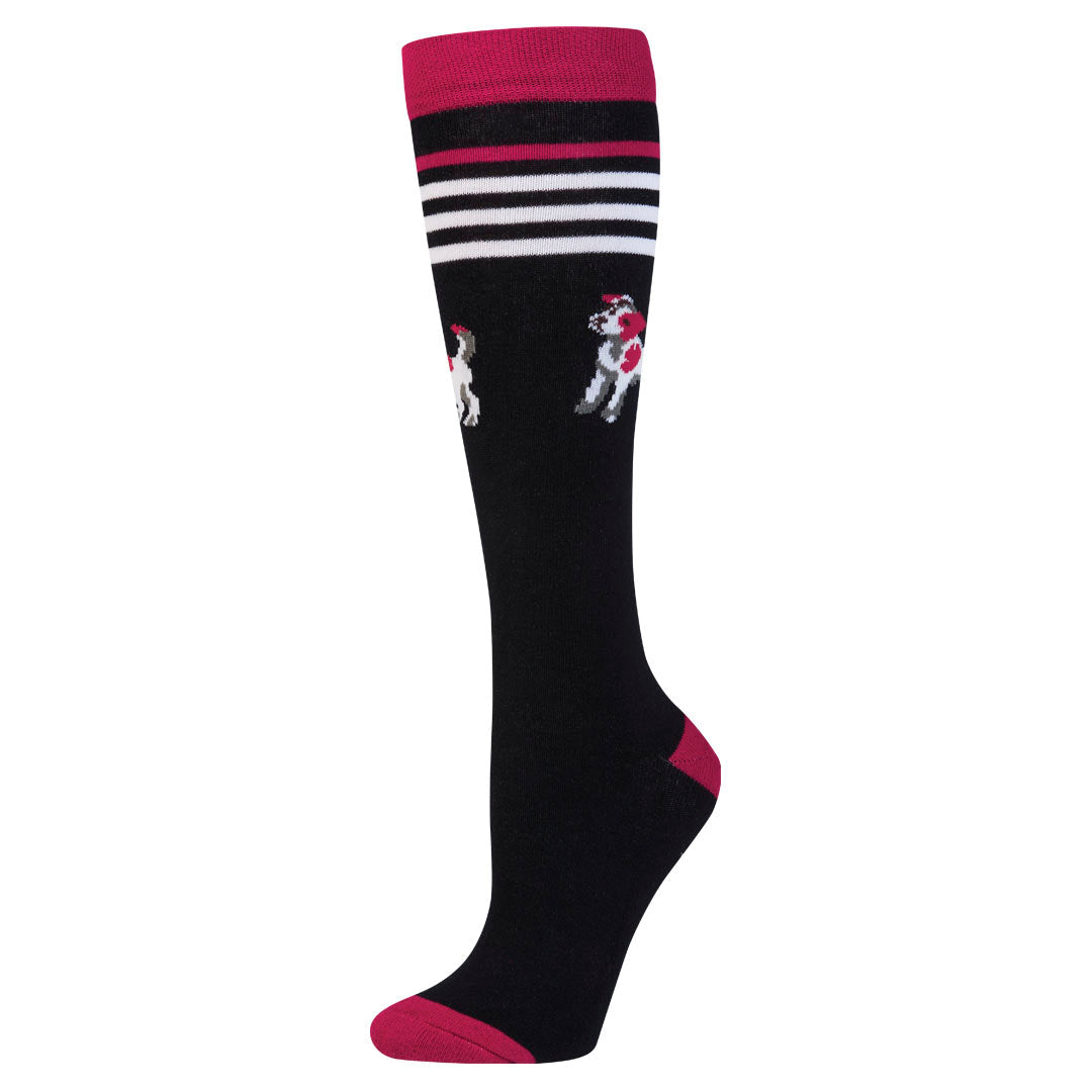 Dublin Patterned Riding Socks - Single Pack