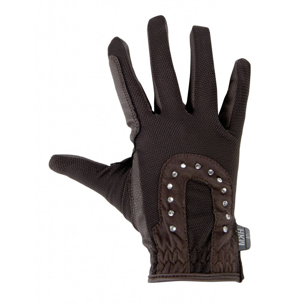 HKM Glitter Riding Gloves