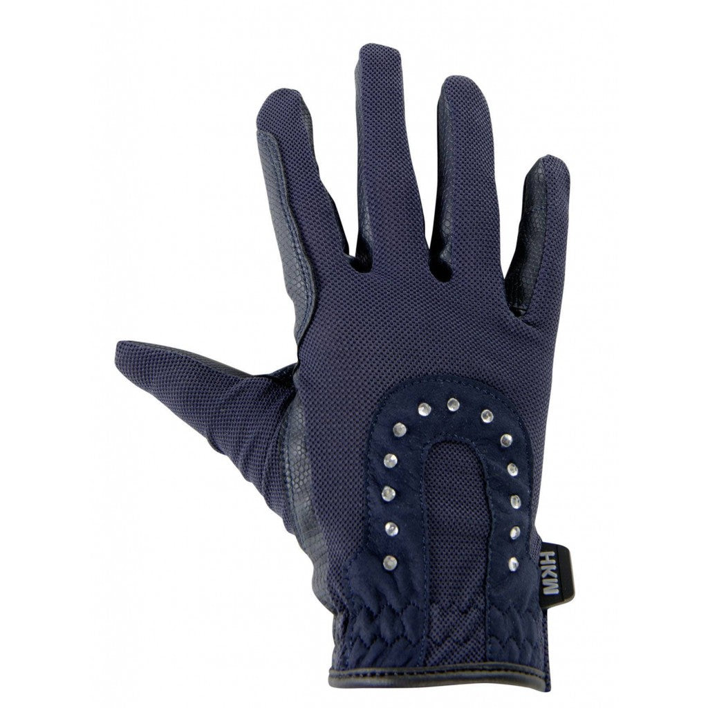 HKM Glitter Riding Gloves