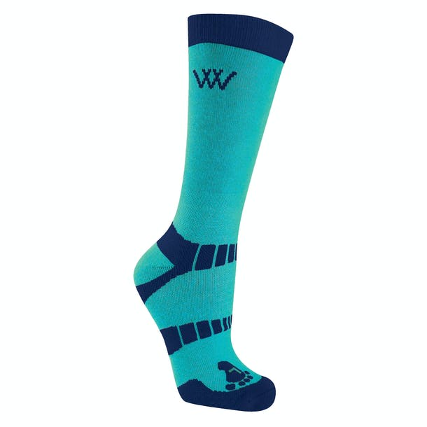 Woof Wear Short Bamboo Waffle Riding Socks