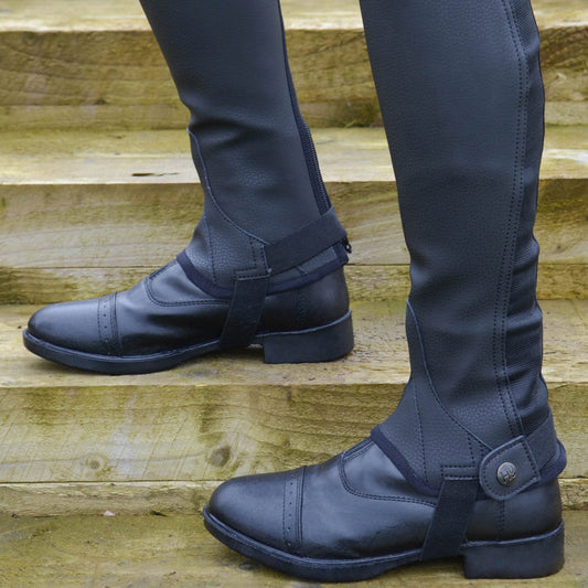 HyLAND Synthetic Combi Leather Chaps- Adult