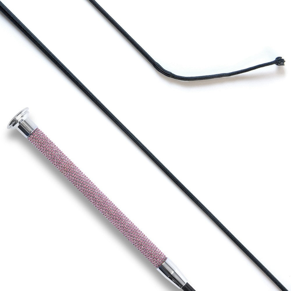 KM Elite Dressage Whip with Crystal Grip