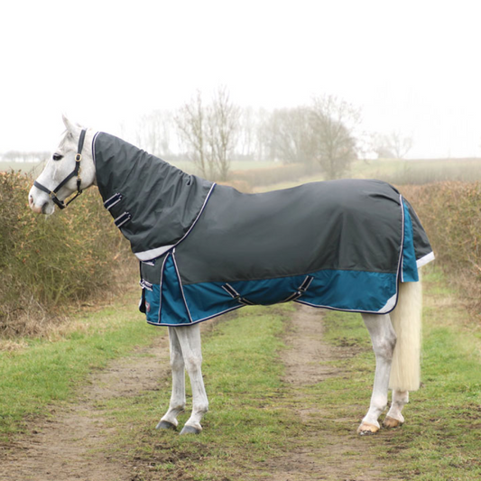 DefenceX System 50g Turnout Rug with Detachable Neck Cover