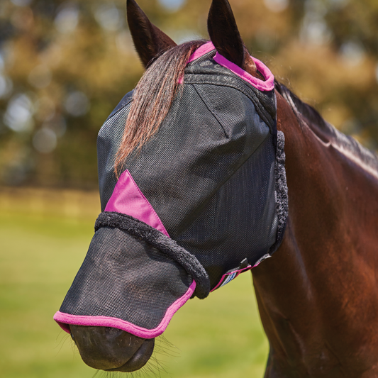 Weatherbeeta ComfiTec Deluxe Durable Mesh Mask With Nose